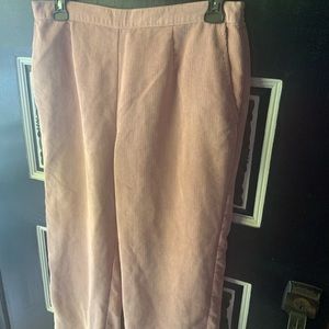 Soft Pink Alfred Dunner Corduroy Pants. 16W